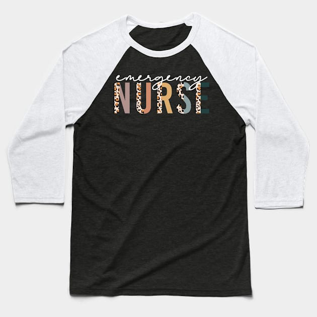 Emergency Nurse Baseball T-Shirt by uncommontee